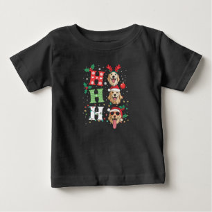 Ho Ho Ho Retriever Golden Weihnachten Baby T-shirt