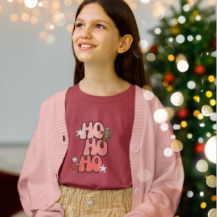 HO HO HO Retro Christmas T-Shirt