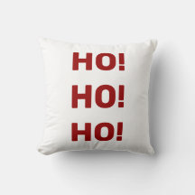 Ho! Ho! Ho! Roter Weihnachtstext