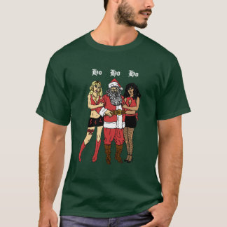 Ho Ho Ho Sankt (Grün) T-Shirt