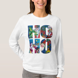 HO HO HO SANKT-MUSICAL-HEILIGE NACHT T-Shirt