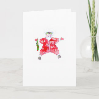 Ho Ho Ho Santa Card Karte