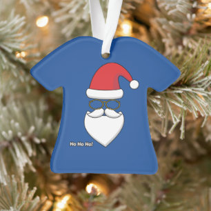Ho Ho Ho Santa Claus Ornament