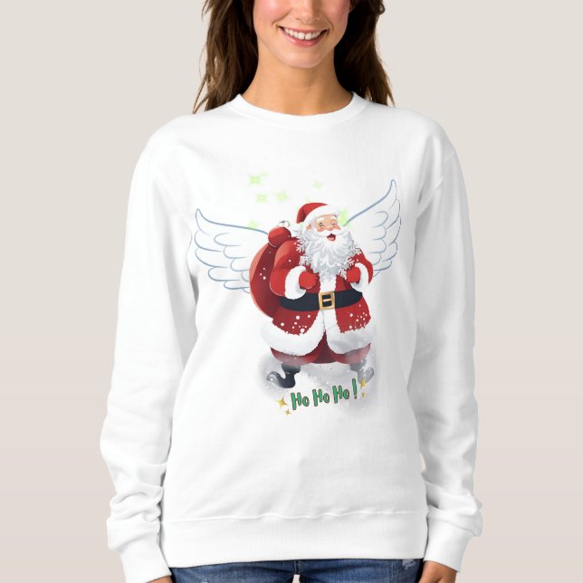 Ho Ho Ho! Santa Claus Sweatshirt (Vorderseite)