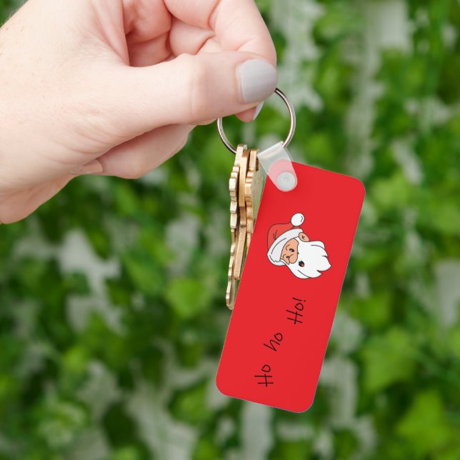 Ho ho ho santa clause  schlüsselanhänger (Hand)