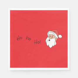Ho ho ho santa clause  serviette