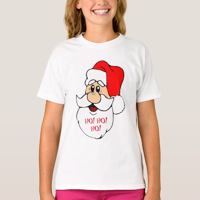 Ho Ho Ho Santa T-Shirt (Vorderseite)