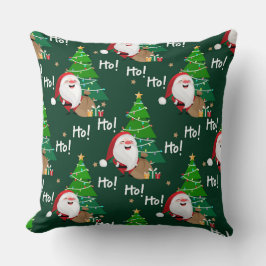 Ho Ho Ho Santa Throw Kissen
