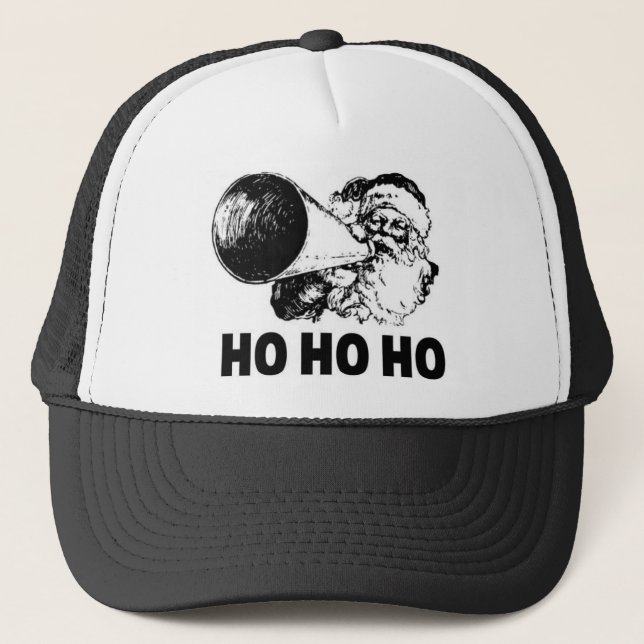 Ho Ho Ho Santa Truckerkappe (Vorderseite)