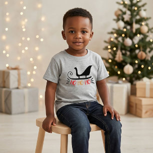 Ho Ho Ho Schlittenfahrt Weihnachten T-Shirt
