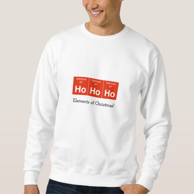 Ho Ho Ho Sweatshirt (Vorderseite)