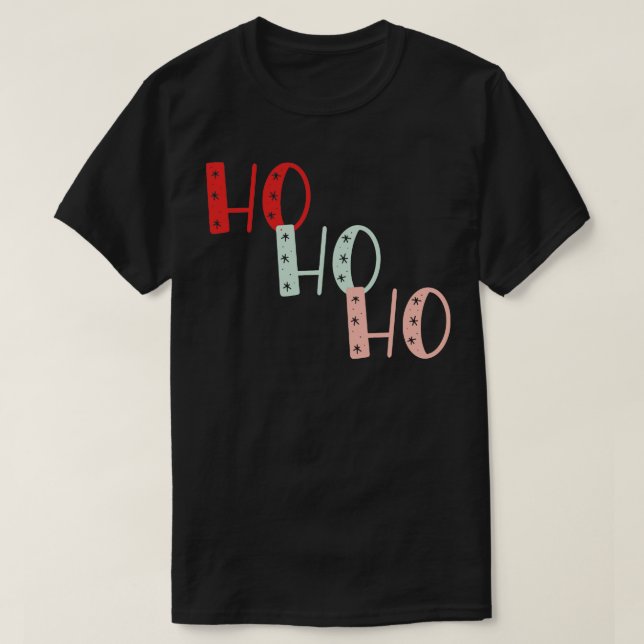 Ho Ho Ho T-Shirt (Design vorne)
