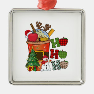 Ho Ho Ho Teacher Ornament Aus Metall