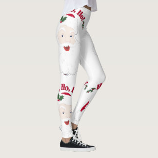 Ho Ho Ho Vintag Santa Leggings