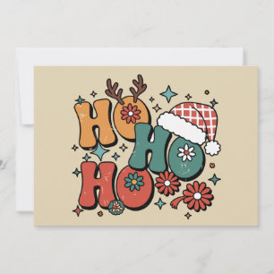 Ho Ho Ho Weihnachten Hässlicher Weihnachtsmann Hut