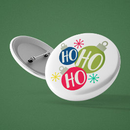 Ho Ho Ho Weihnachten Weihnachten Familie Matching Button