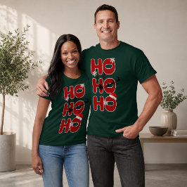 HO HO HO Weihnachts-T - Shirt