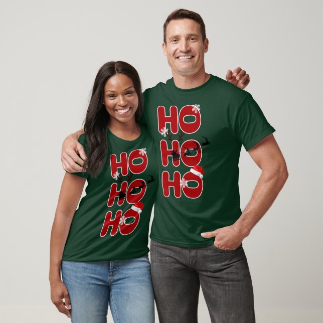 HO HO HO Weihnachts-T - Shirt (Unisex)