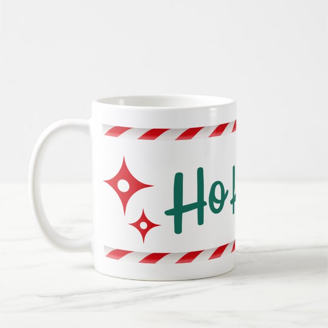 Ho Ho Ho! Weihnachts-Tasse Kaffeetasse (Links)