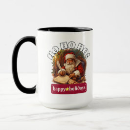 Ho Ho Ho Weihnachtsbecher Santa | Festliche Gesche Tasse
