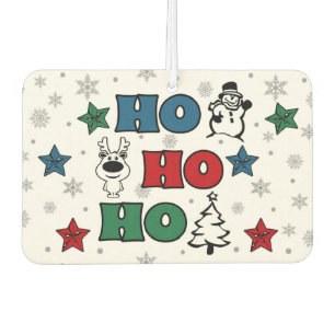 Ho-Ho-Ho Weihnachtsdesign Autolufterfrischer