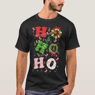 Ho Ho Ho Weihnachtsfeiertag T-Shirt