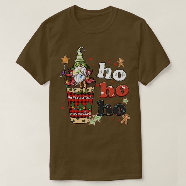 Ho Ho Ho Weihnachtsgnome 7 T-Shirt (Design vorne)
