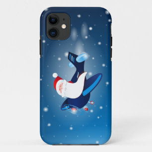 Ho ho ho! Weihnachtsmann im Flugzeug, iPhone5 Hüll iPhone 11 Hülle