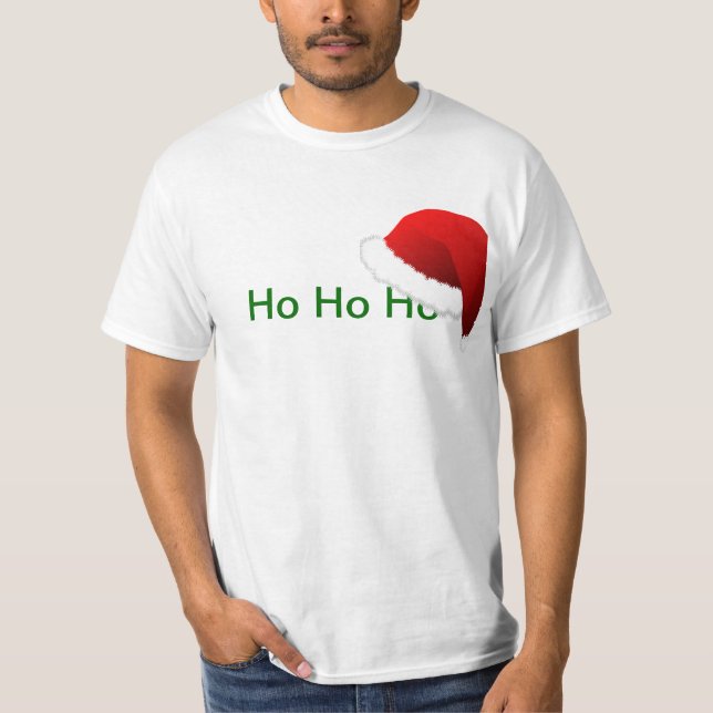 Ho Ho Ho WeihnachtsShirt T-Shirt (Vorderseite)