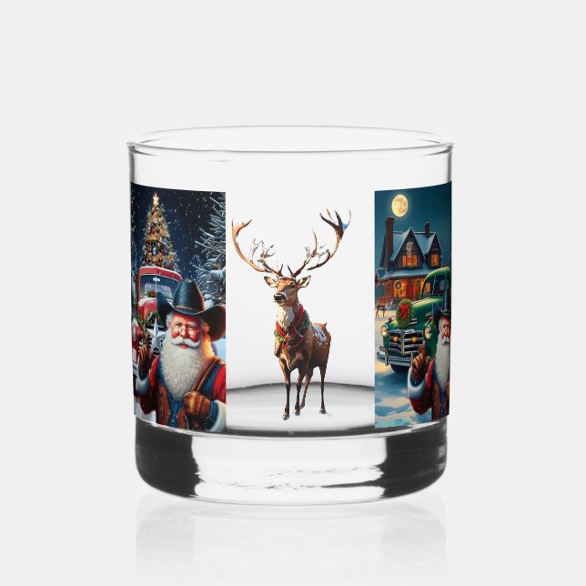 Ho ho ho whiskyglas (Vorderseite)