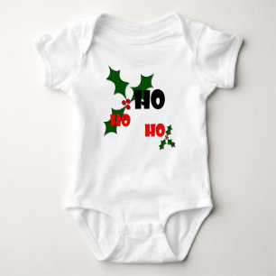 Ho Ho Holly & Berries Baby Bodysuit Baby Strampler