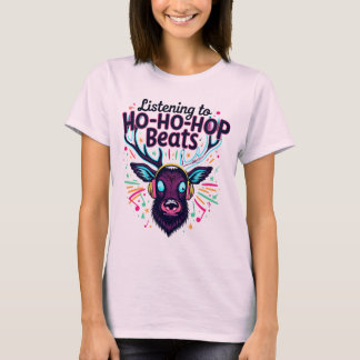 Ho-Ho-Hop-Beats hören T-Shirt