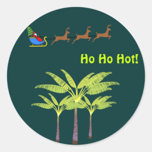 Ho Ho Hot Santa Aufkleber