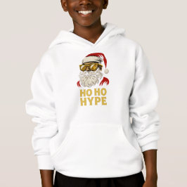 HO HO HYPE – Santa Gold Hoodie