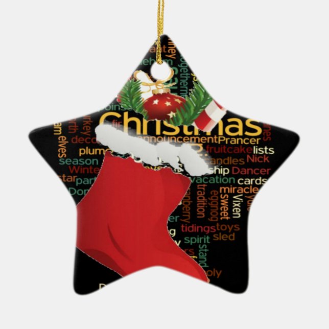 Ho-ho! Merry Christmas OHRTS and a Happy New Year Keramikornament (Vorne)