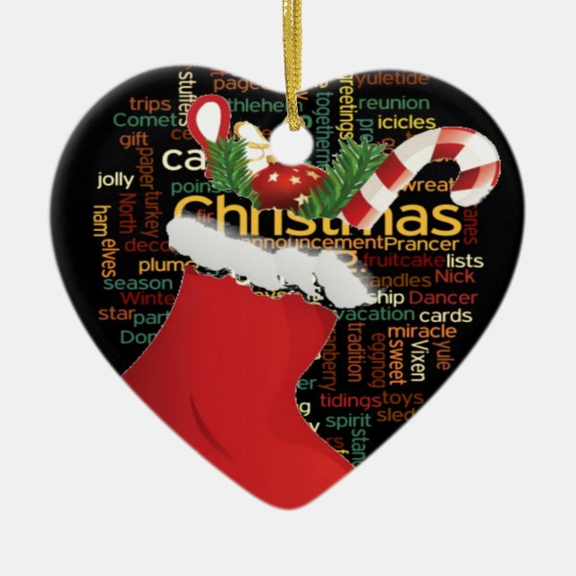 Ho-ho! Merry Christmas OHRTS and a Happy New Year Keramikornament (Vorne)