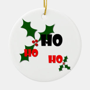 Ho Ho Mistletoe Ornament