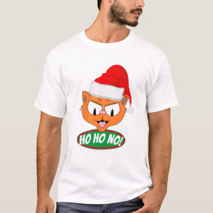 Ho Ho NEIN! Sarkastische Anti-Weihnachts-Cartoon-K T-Shirt