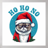 Ho ho no - lustige gruselige Katze