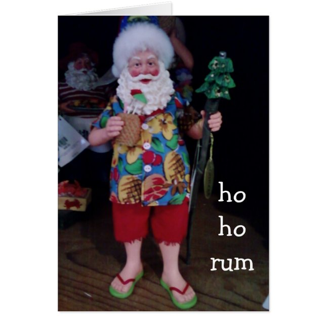 HO HO RUM LÄSSIGE CHRISTMAS WISHES (Vorne)