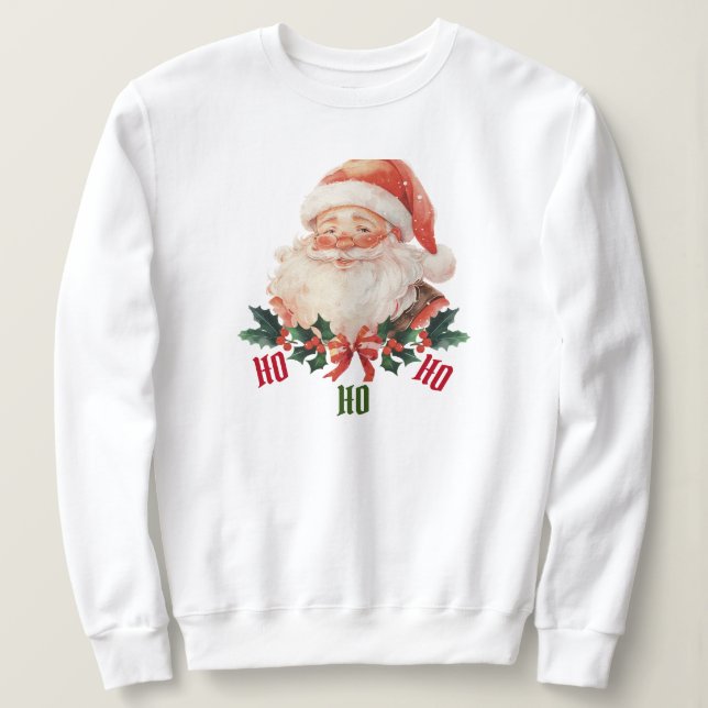 Ho-Ho Santa Sweatshirt (Design vorne)