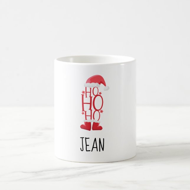 Ho ho Weihnachten Customize Tasse (Mittel)
