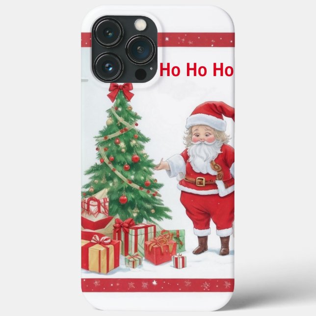 Ho Ho Weihnachten iPhone / iPad Fall Case-Mate iPhone Hülle (Rückseite)
