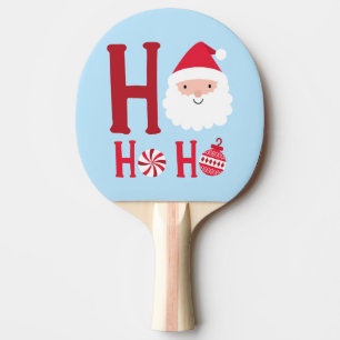 Ho Ho Weihnachten Weihnachten Feierliche Winterfer Tischtennis Schläger