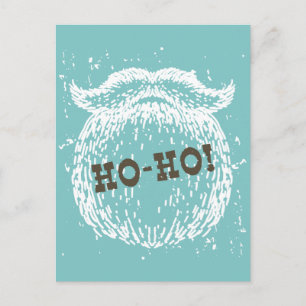 Ho-Ho Weihnachtsfeiertag Weihnachtsfest - Weihnach Feiertagspostkarte