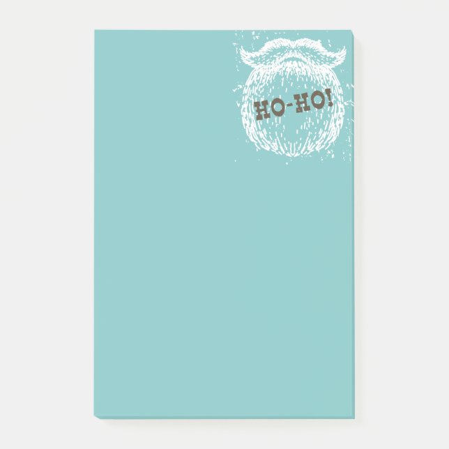 Ho-Ho Weihnachtsfeiertag Weihnachtsfest - Weihnach Post-it Klebezettel (Vorderseite)