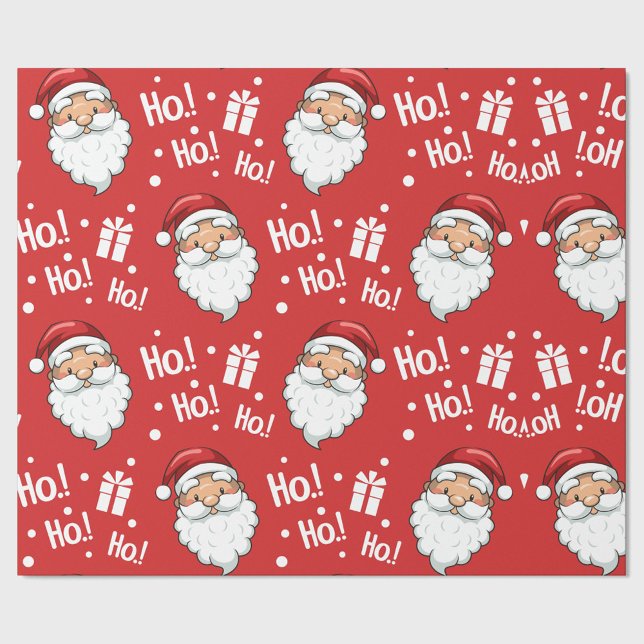 Ho Ho Weihnachtswrapping Paper Geschenkpapier (Von Creator hochgeladen)