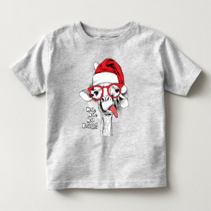 Ho Ho Y’all Giraffe Baby T - Shirt