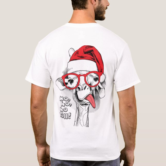 Ho ho y’all Giraffe T-Shirt (Rückseite)