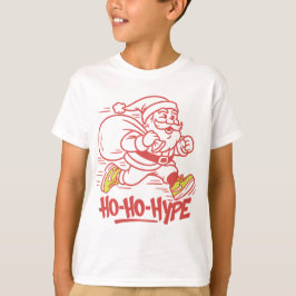 "Ho-Hype - Streetwear Santa Sneaker T-Shirt